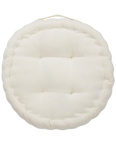 Safavieh Alaris Round Floor Pillow In White