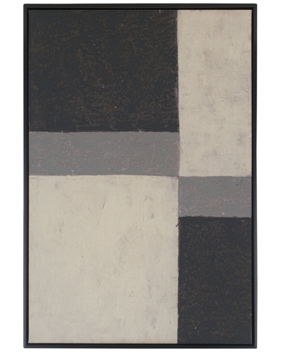 Safavieh Check Mate 24x36 Wall Art In Black