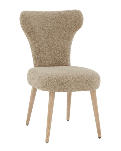 Safavieh Couture Brandietta Faux Shearling Dining Chair