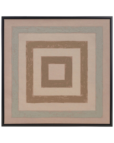Safavieh Stonebridge 24x24 Wall Art In Grey