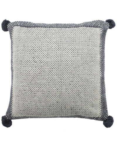 Safavieh Dania Knit Pillow In Grey
