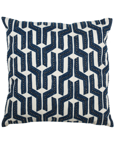 Safavieh Chauncy Pillow In Blue