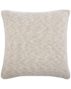 Safavieh Ralen Knit Pillow In Brown