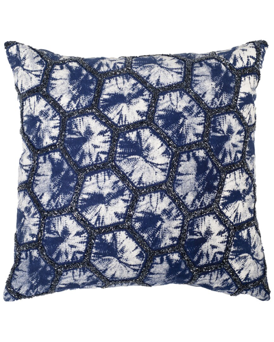 Safavieh Delra Pillow In Blue