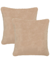 Safavieh Flayn Pillow In Brown