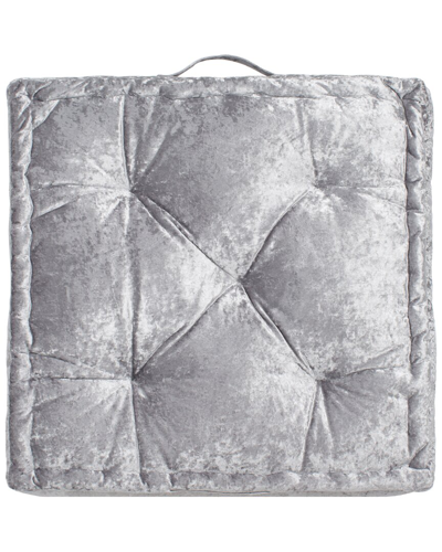 Safavieh Belia Floor Pillow In Silver