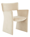 SAFAVIEH COUTURE SAFAVIEH COUTURE JAYKE VELVET DINING CHAIR