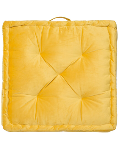Safavieh Navi Floor Pillow In Yellow