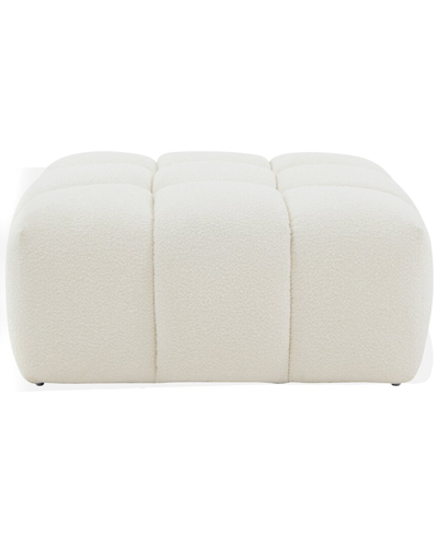 Safavieh Couture Petryna Boucle Tufted Ottoman