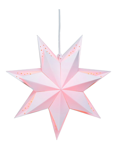 Transpac Paper 17in Pink Christmas Dimensional Star