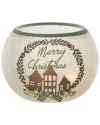 TRANSPAC TRANSPAC GLASS 6IN MULTICOLOR CHRISTMAS LIGHT UP HOLIDAY GLOBE