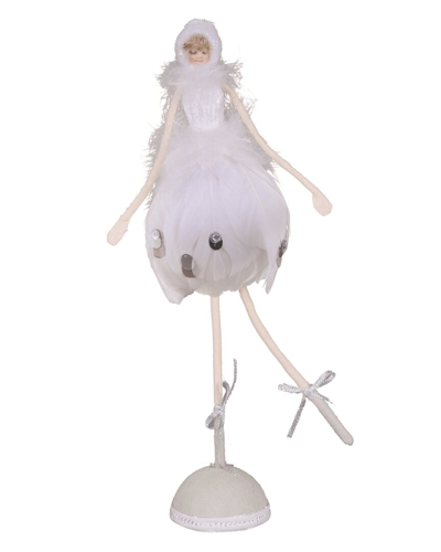 Transpac Foam 13.75in Off-white Christmas Angel Figurine
