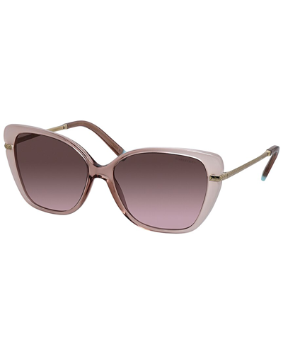 Tiffany & Co . Women's Tf4190 57mm Sunglasses In Pink