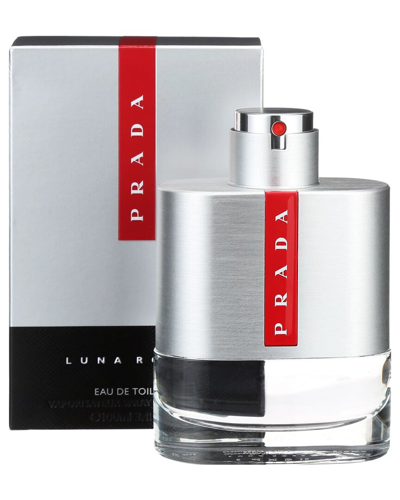 Prada Men's 3.4oz  Luna Rossa Edt Spray In White