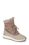 Baretraps Bandie Waterproof Faux Shearling Lined Boot In Taupe