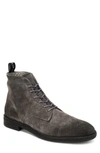 Allsaints Harland Cap Toe Boot In Charcoal Grey