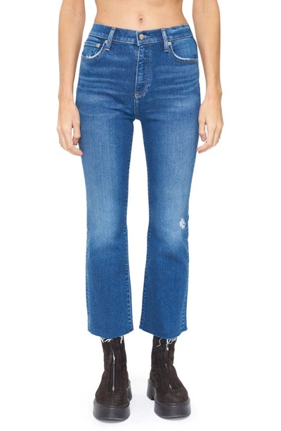 Pistola Lennon High Waist Ankle Bootcut Jeans In Park Avenue