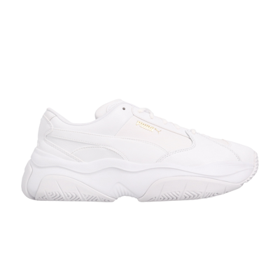 Pre-owned Puma Wmns Storm.y Low 'white'