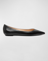 Stuart Weitzman Emilia Flat In Black