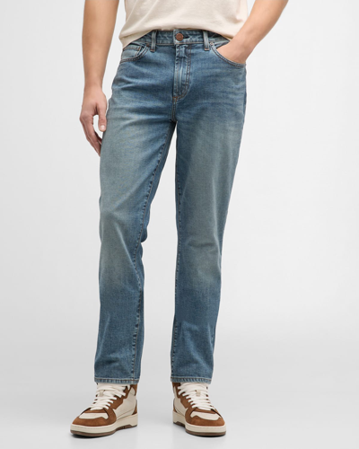 Monfrere Brando Slim Fit Jeans In Medium Indigo