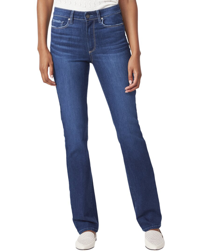 Paige Hoxton Medium Indigo Straight Jean In Blue