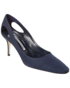 MANOLO BLAHNIK MANOLO BLAHNIK TOPLACA 70 LINEN PUMP