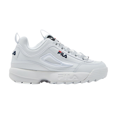 Pre-owned Fila Wmns Disruptor 2 '3d Embroidery - White'