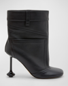 Loewe Toy Panta Ankle Boots In Black