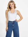 Guess Factory Dorae Logo Tank In White