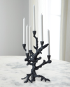 Polspotten Apple Tree Candle Holder - 20" In Dark Grey
