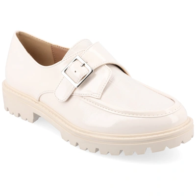 Journee Collection Collection Women's Tru Comfort Foam Azula Flats In White