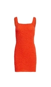 Rails Julie Textured Tank Dress In Red