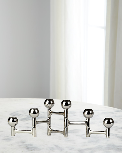 Polspotten Folding Candle Holder In Silver