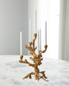 Polspotten Apple Tree Candle Holder - 20" In Gold