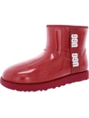 Ugg Classic Mini Waterproof Clear Boot In Pink