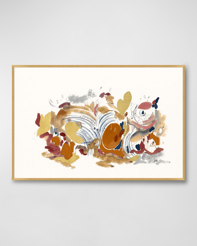 Wendover Art Group Melody Of The West Giclee In White