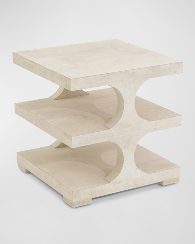 John-richard Collection Loftus 3-tier End Table In Neutral