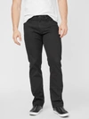 GUESS FACTORY CRESCENT STRAIGHT-LEG JEANS