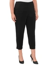 VINCE CAMUTO PLUS WOMENS CROPPED SIDE PANEL DRESS PANTS
