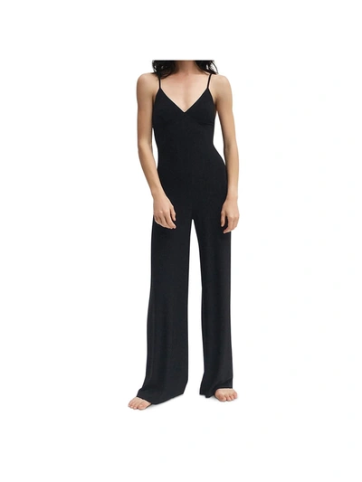 Norma Kamali Underwire Fishtail Jumpsuit In Black