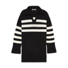 Ciao Lucia Martine Dress In Black In Black,ivory
