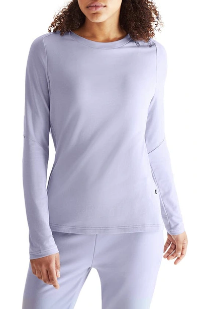 On Running Focus Stretch-jersey Top In Lilac