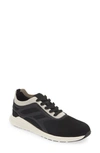 Naot Krypton Sneaker In Black/ Grey Knit