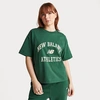 New Balance Athletics Varsity Boxy Cotton T-shirt In Green 