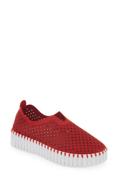 Ilse Jacobsen Tulip Sneaker In Red