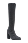 Bottega Veneta Atomic Knit Boots In Grey