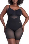 Honeylove Low Back Mid Thigh Bodysuit In Runway