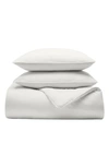 Boll & Branch Organic Cotton Comforter & Sham Set In White