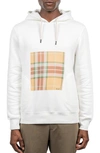 D.RT SQUARE PLAID PULLOVER HOODIE
