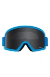 Dragon Dx3 Otg 63mm Snow Goggles In Blue Ll Dark Smoke